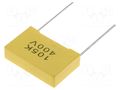 Capacitor: polyester; 1uF; 400VDC; 22.5mm; THT; MKT SR PASSIVES MPEB-1U22/400