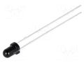 PIN IR photodiode; 3mm; THT; 940nm; 840÷1100nm; 10nA; convex; black LUCKYLIGHT LL-304PDD2E