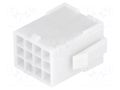 Connector: wire-wire; plug; male; PIN: 12; 600V; for cable; 4.14mm TE Connectivity 172162-1