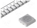 LED; yellow; SMD; 5050,PLCC6; 1200÷1800mcd; 1.6÷2.4VDC; 120°; 60mA LUCKYLIGHT LL-R5050UYC-Y2-4F