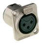 XLR CONNECTOR, JACK, 3POS, CHASSIS AC3FDZ-AU