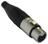 XLR CONNECTOR, JACK, 6POS, CABLE AC6AFJ
