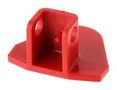 PLUG LOCKOUT, POLYCARBONATE, RED PSL-P