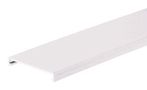 DUCT COVER, 1.82M X 57.2MM, PVC, WHITE C2WH6