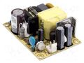 Power supply: switching; open; 15W; 120÷370VDC; 85÷264VAC; OUT: 1 MEAN WELL EPS-15-15