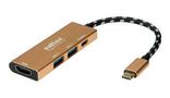 STATION ACCEUIL GOLD USB TYPE C, 3 PORTS 12.02.1119