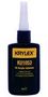 LIGHT CURE ADHESIVE, BOTTLE, 50G, CLEAR KU1053, 50G