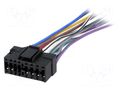 Connector; with leads; Pioneer; PIN: 16 4CARMEDIA ZRS-59