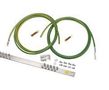 BUSBAR/JUMPER KIT, 2.4M, GREEN/YELLOW RGRKCBNJEJY