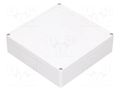 Enclosure: multipurpose; X: 190mm; Y: 190mm; Z: 55mm; polycarbonate GAINTA G2135