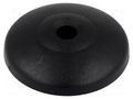 Foot; Base dia: 49mm; polyamide; H: 20mm; Pivot Feet FATH FA-098A050KG