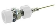 PIN TIP JACK, 3A, WHITE 4773-9
