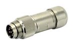 CIRCULAR CONNECTOR, 6POS, PLUG, SOLDER C09131D0061014U