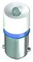 LED BULB, 24V, 490MCD, BA9S BA9SB24A