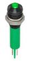 LED PANEL INDICATOR, GREEN, 6MM, 3.2V Q6P1BXXHG02E