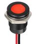 LED PANEL INDICATOR, 14MM, RED/YEL/GRN Q14F5BZZRYG24E