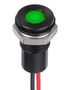 LED PANEL INDICATOR, 8MM, RED/YEL/GRN Q8F5BZZRYG12E