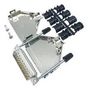 D SUB CONN KIT, PLUG, 15POS, SOLDER CUP MP002043