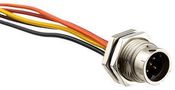 CABLE ASSY, 8P CIR RCPT-FREE END, 3.3FT ASU-08BFFM-QL8F01.