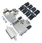 D SUB CONN KIT, PLUG, 15POS, SOLDER CUP MP002051