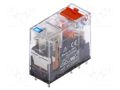 Relay: electromagnetic; DPDT; 24VDC; Icontacts max: 15A; 8A/240VAC WEIDMÜLLER RCI484AC4
