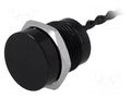 Switch: piezoelectric; Pos: 2; SPST-NO; 0.2A/24VAC; 0.2A/24VDC ONPOW PS165P10Y21