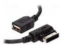 Aux adapter; USB; Mercedes 4CARMEDIA MERCEDES.02