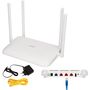 Fiberhome SR1041K | Router | Mesh, VPN, VLAN, WiFI6, AX1500, Dual Band, 4x RJ45 1000Mb/s, 1x USB, FIBERHOME AP-SR1041K-AX1500 6975489914213