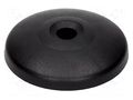 Foot; Base dia: 59mm; polyamide; H: 18mm; Pivot Feet FATH FA-098A060K
