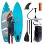 Extralink SUP board 320cm | Inflatable board + paddle | Set, EXTRALINK SUP-1068 5906168635298