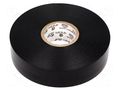 Tape: electrical insulating; W: 19mm; L: 20m; Thk: 0.22mm; black 3M SCOTCH-SUPER-88