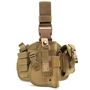 EXTRALINK MILITARY MODUŁOWY PANEL UDOWY TAKTYCZNY WOJSKOWY Z KABURĄ NA BROŃ PISTOLET MOLLE ASG MIL-1118, EXTRALINK EX.36967 5906168636967