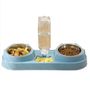 EXTRALINK PETS PODWÓJNA MISKA DLA PSA KOTA MISKI NA WODĘ KARMĘ Z DOZOWNIKIEM WODY PET-821, EXTRALINK EX.37971 5906168637971