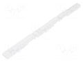 LED lens; rectangular; plexiglass PMMA; transparent; H: 7.55mm LEDIL F14468