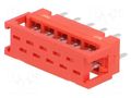 Connector: Micro-MaTch; adapter; PIN: 10; IDC,THT; 2x5; 1.27mm TE Connectivity AMP-8-215570-0