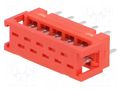 Connector: Micro-MaTch; adapter; PIN: 10; IDC,THT; 2x5; 1.27mm TE Connectivity AMP-8-215570-0