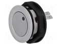 Switch: vandal resistant; Pos: 2; SPST-NO; 0.125A/48VDC; IP65 SCHURTER 1241.2858