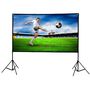 Extralink Foldable Projection Screen 84" PSF-84 | Foldable projection screen | 16:9, 186x105cm, white, EXTRALINK EX.39357 5906168639357