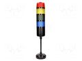 Signalling column; red/yellow/green/blue; LED; 18÷32VDC; IP54 W2 WS-AD4DCZP125RYGB