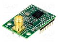 Module: RF; 868÷870MHz; UART; -112dBm; 2.2÷3.6VDC; 20dBm; SMD; SMA RADIOCONTROLLI RCS1K-868