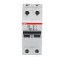 CIRCUIT BREAKER, THERMAL MAG, 2 POLE S202-C16