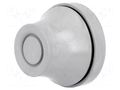 Grommet; Ømount.hole: 29mm; grey; Panel thick: 1÷4mm; L: 24.4mm ESSENTRA LTG-43021