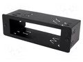 Mounting half frame for CB radio; with center hole 4CARMEDIA PCB.TYP.07