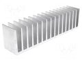 Heatsink: extruded; grilled; L: 40mm; W: 190.5mm; H: 50mm; aluminium STONECOLD RAD-A6023/40