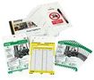 HOLDER/INSERT/PEN KIT, ABS/PP, RED/WHT FLT-GB-ETI-51-V2-A