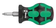 PHILLIPS SCREWDRIVER, PH1, 79MM 350 STUBBY PH 1 X 25 MM