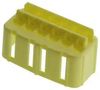 DOUBLE LOCK PLATE, PBT, YELLOW 174664-7