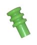 CAVITY BLANKING PLUG, SILICONE, BROWN 828906-2