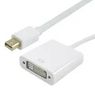 MINI DP PLUG TO DVI SOCKET ADAPTOR, WHT 2409EMD