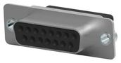 D-SUB HOUSING, RCPT, 15WAYS, DA, METAL 1658644-1